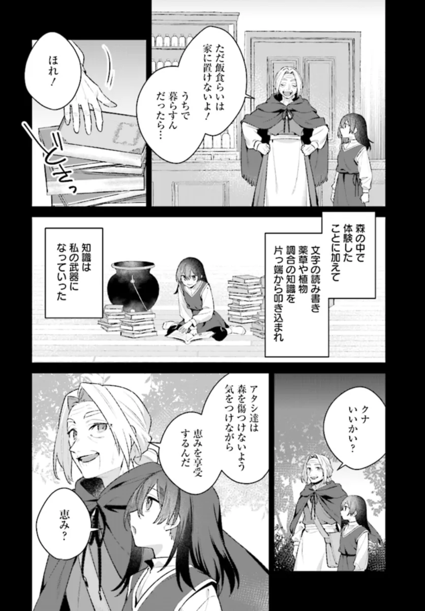 薬売りの聖女 ～冤罪で追放された薬師は、辺境の地で幸せを掴む～ 第3.1話 - Page 6