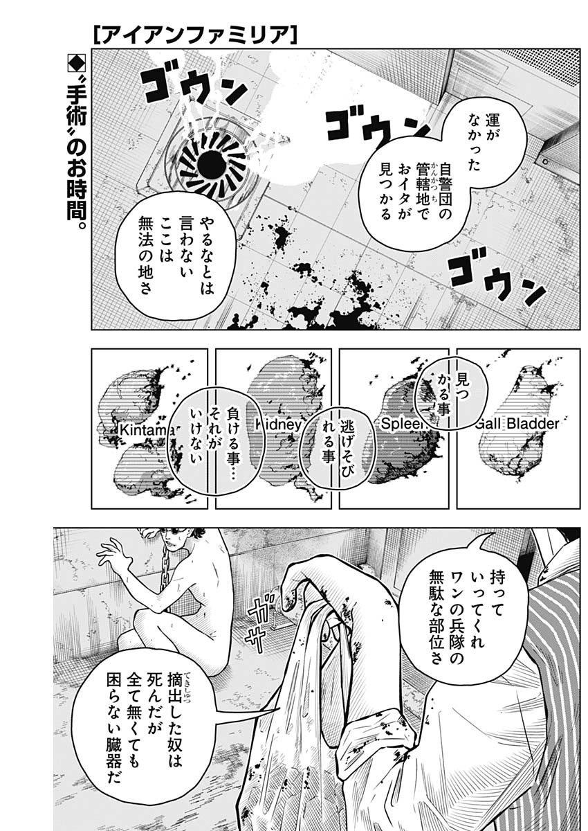 アイアンファミリア 第22話 - Page 1