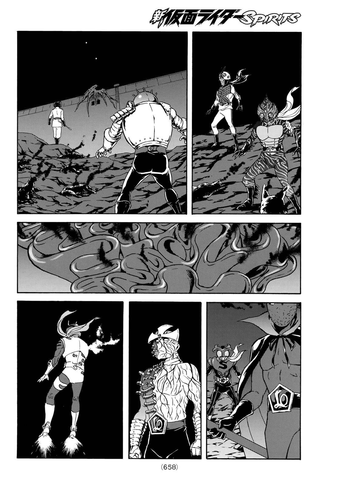 新　仮面ライダーSPIRITS 第173話 - Page 38