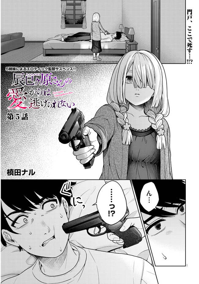 辰巳ヶ原さんの愛からは逃げられない 第5.1話 - Page 1